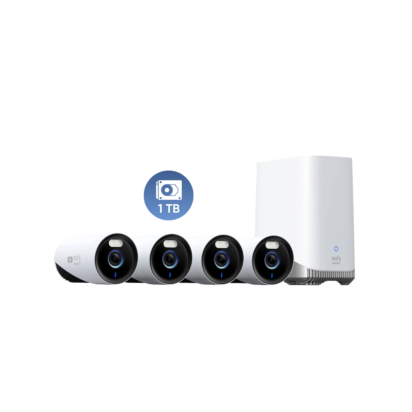 eufy Security eufyCam E330 (Pro) 4K Outdoor Security Camera System 24/7 Recording - Supersell