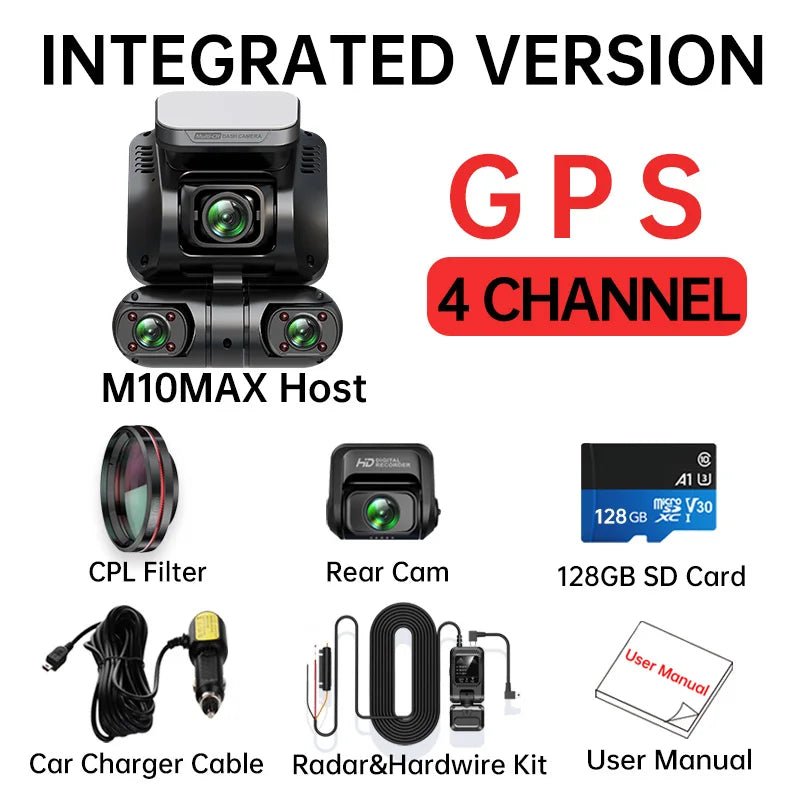 360 Dash Cam 24H Parking Monitor Video Recorder - Supersell