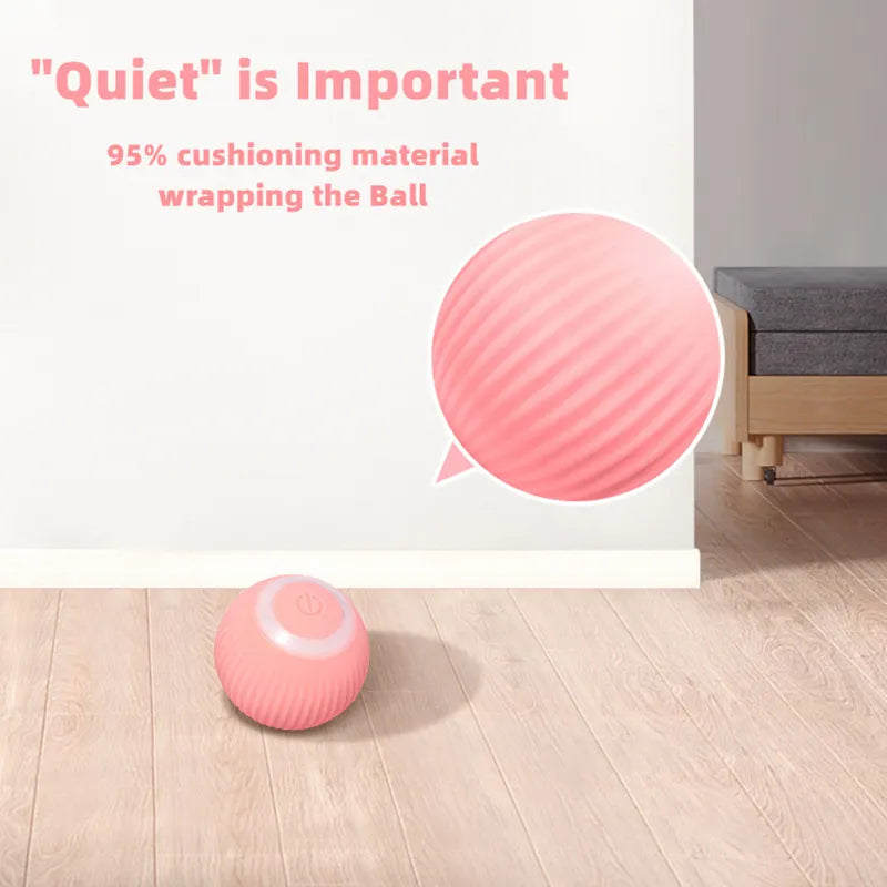 Electric Cat Ball Toys Automatic Rolling Smart Cat Toys - Supersell