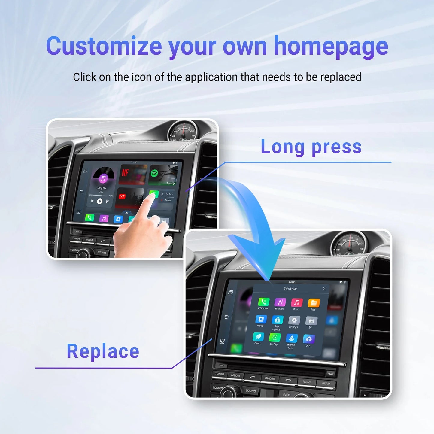 OTTOCAST Play2Video Pro Wireless CarPlay Wireless Android - Supersell