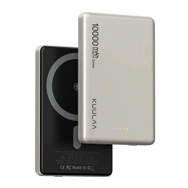 10000mAh Mini Magnetic Wireless KUULAA Power Bank - Supersell