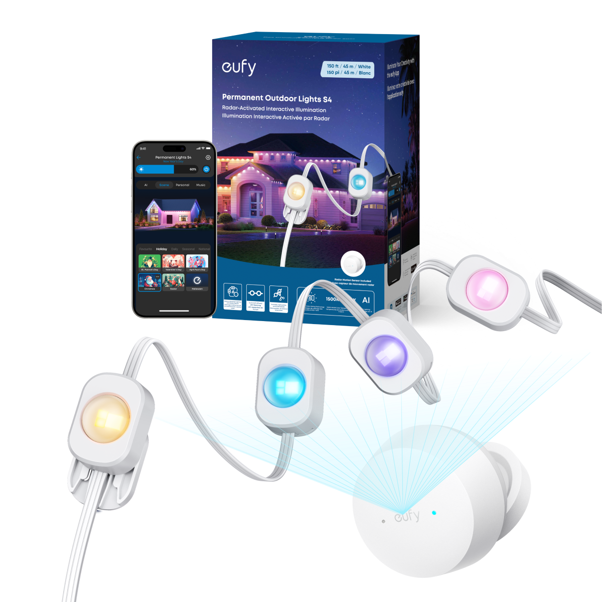 eufy Permanent Outdoor Lights S4