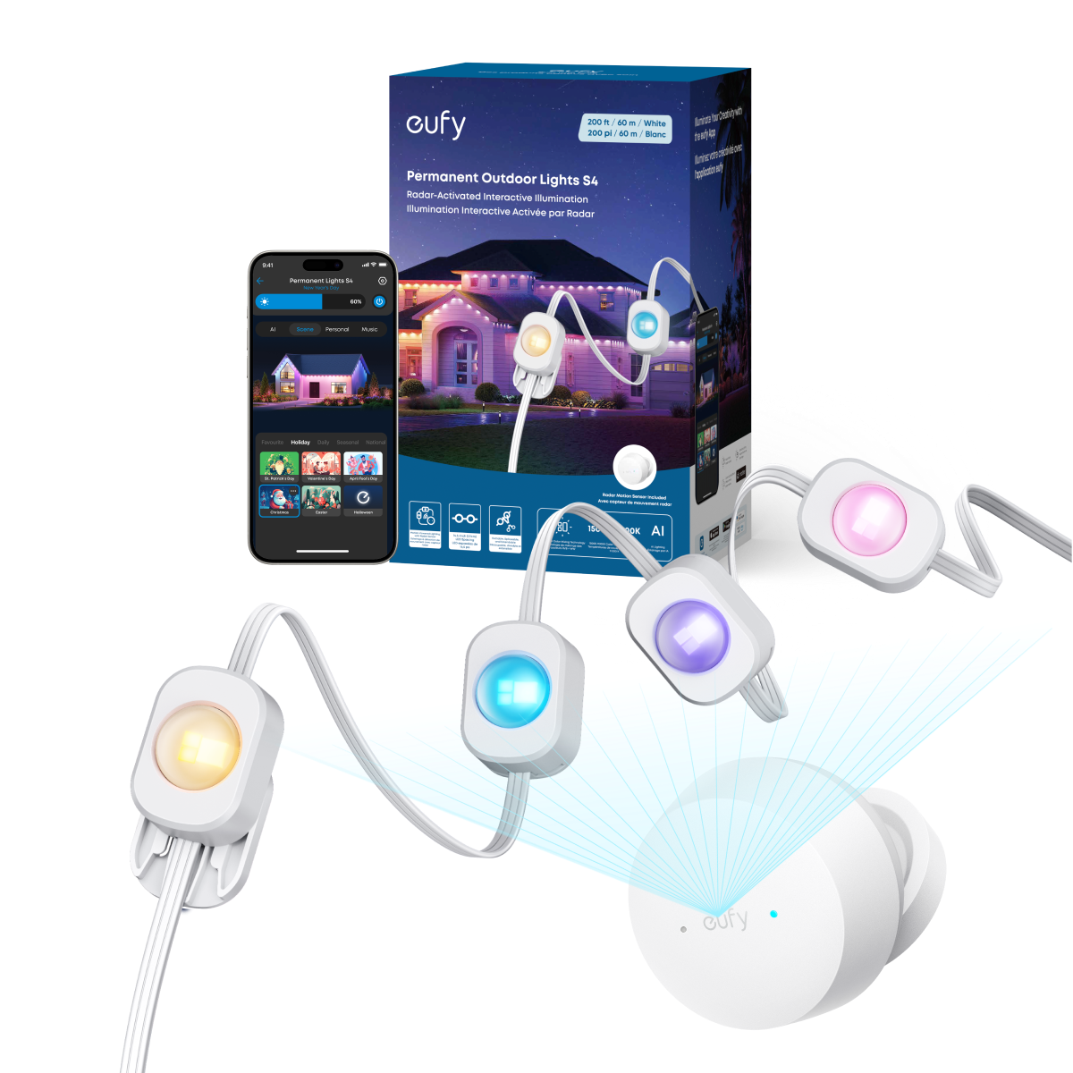 eufy Permanent Outdoor Lights S4