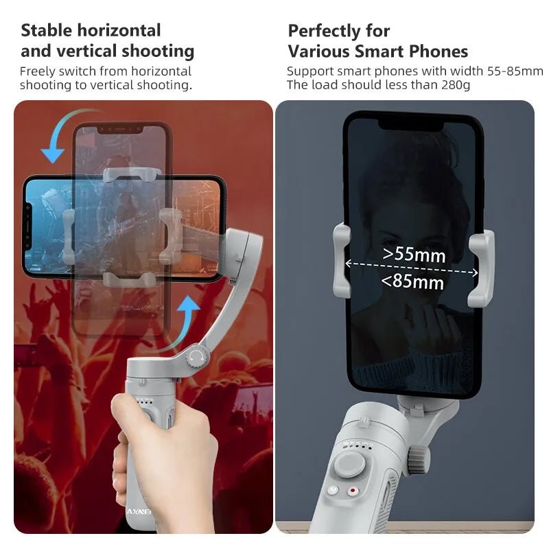 3 - Axis Gimbal Stabilizer for Smartphones - Supersell