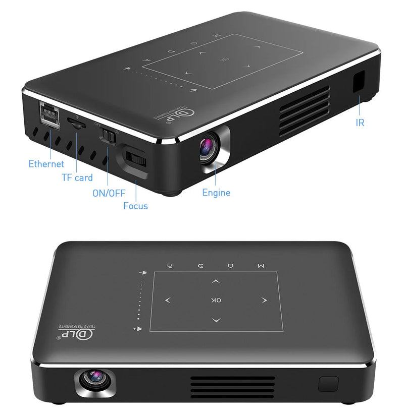 3D Portable DLP Mini Pocket Projector - Supersell