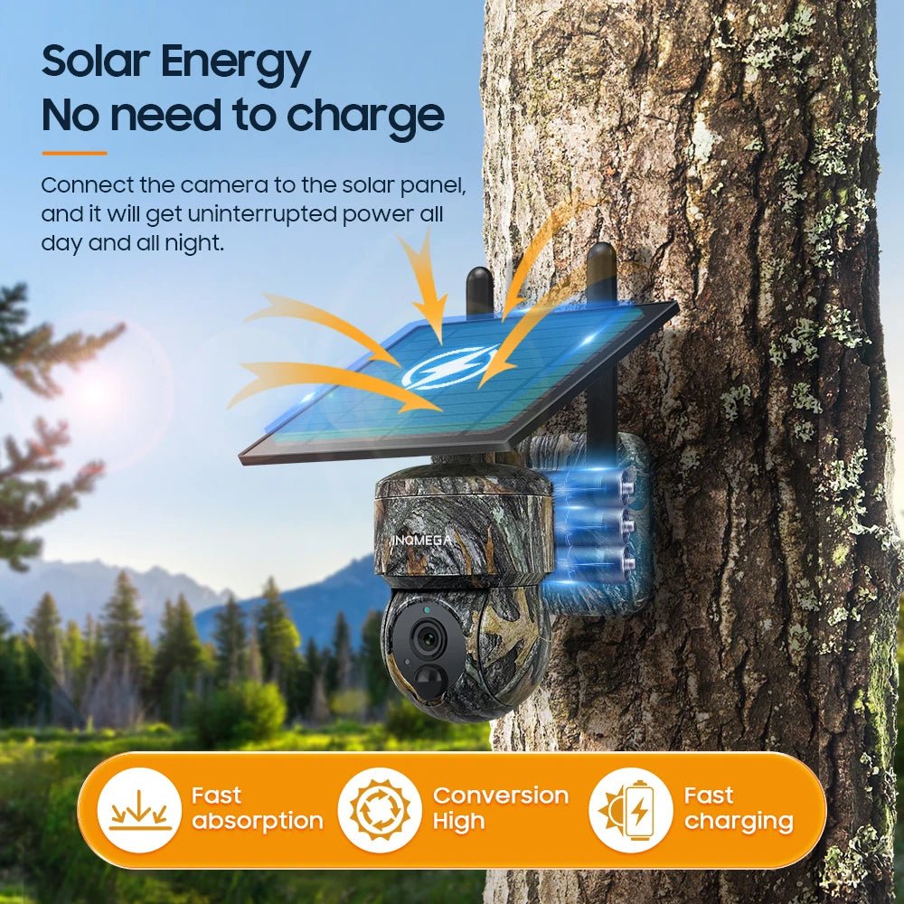 4MP Solar Security Camera 4G WIFI - Supersell