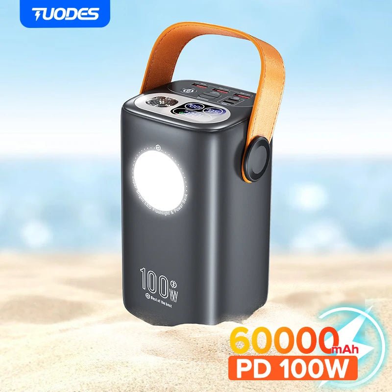 60000mAh Ultra Power Bank for Outdoor Use - Supersell