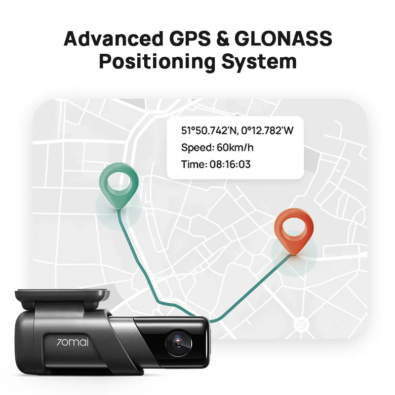 70mai Dash Cam Dash Camera M500 - Supersell