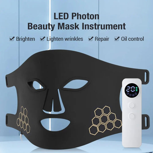 72 LED Photon Beauty Mask - USB Skin Rejuvenation, Fine Lines, Brightening & Repair - Supersell