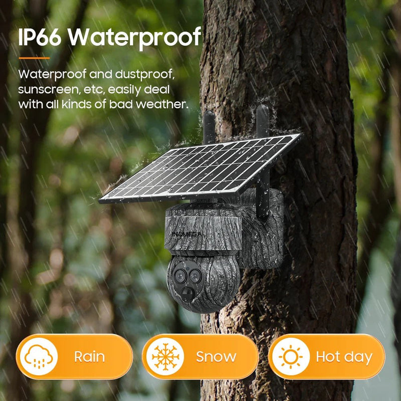 8MP 4G SIM Card / WIFI Solar Outdoor Camera - Supersell