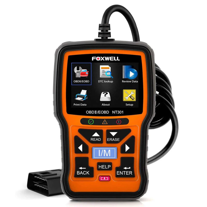 FOXWELL NT301 OBD2 Scanner Check Engine Code Reader Professional ODB2 - Supersell 