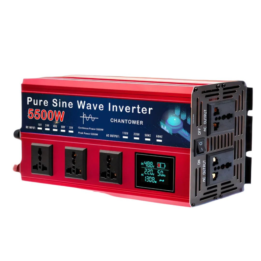 Pure Sine Wave Inverter DC 12v/24v/48v To AC 220v Voltage Converter Car Power Inverter - Supersell 