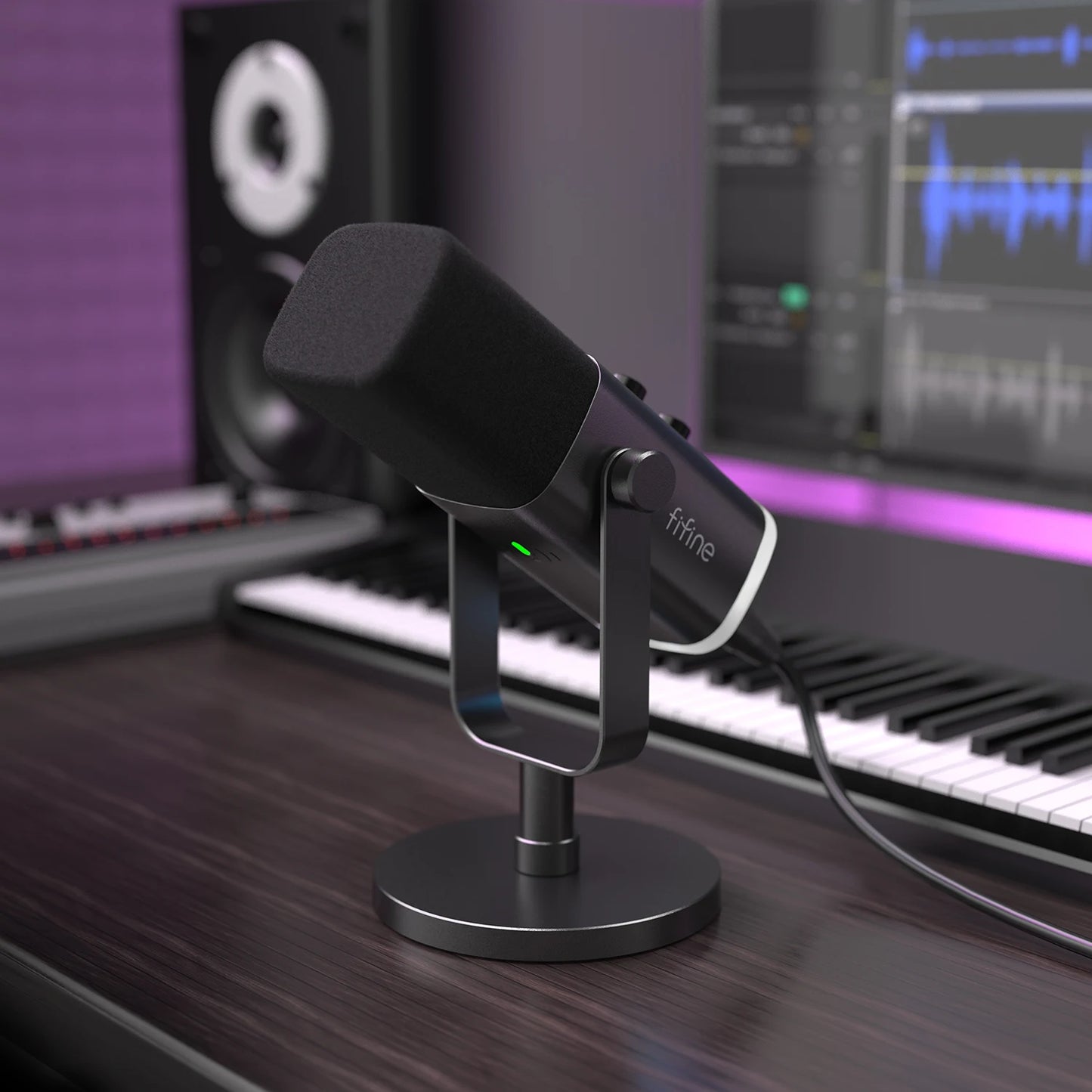 FIFINE USB/XLR Dynamic Microphone for PC PS5/4 - Supersell 