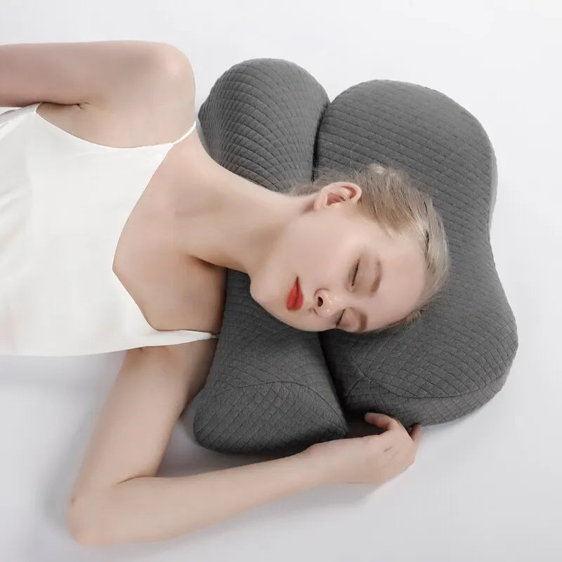 Memory Foam Contour Cervical Pillow | Ergonomic Orthopedic Sleeping Pillow - Supersell 