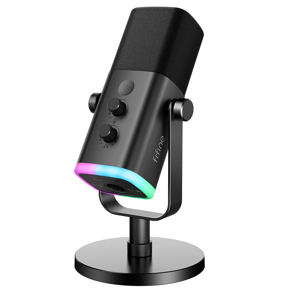 FIFINE USB/XLR Dynamic Microphone for PC PS5/4 - Supersell 