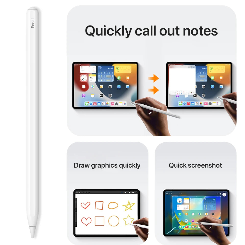 Apple Pencil 2 Wireless for iPad - Supersell 