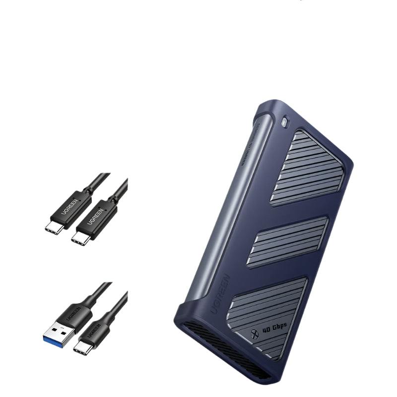 UGREEN 40Gbps NVMe SSD Case SSD Enclosure M.2 to USB4.0 Adapter - Supersell 