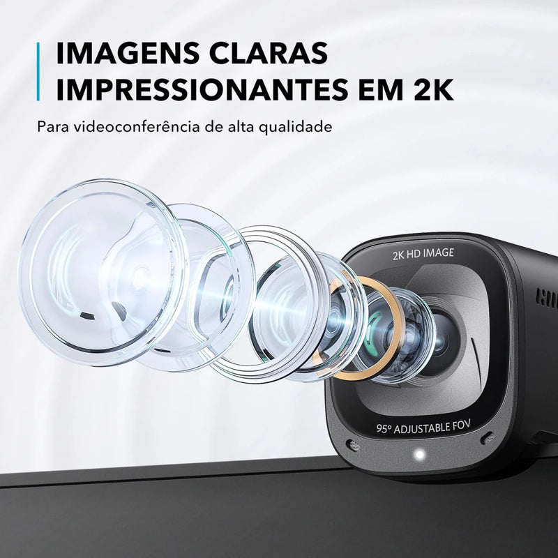 Anker PowerConf C200 2K Webcam - Supersell