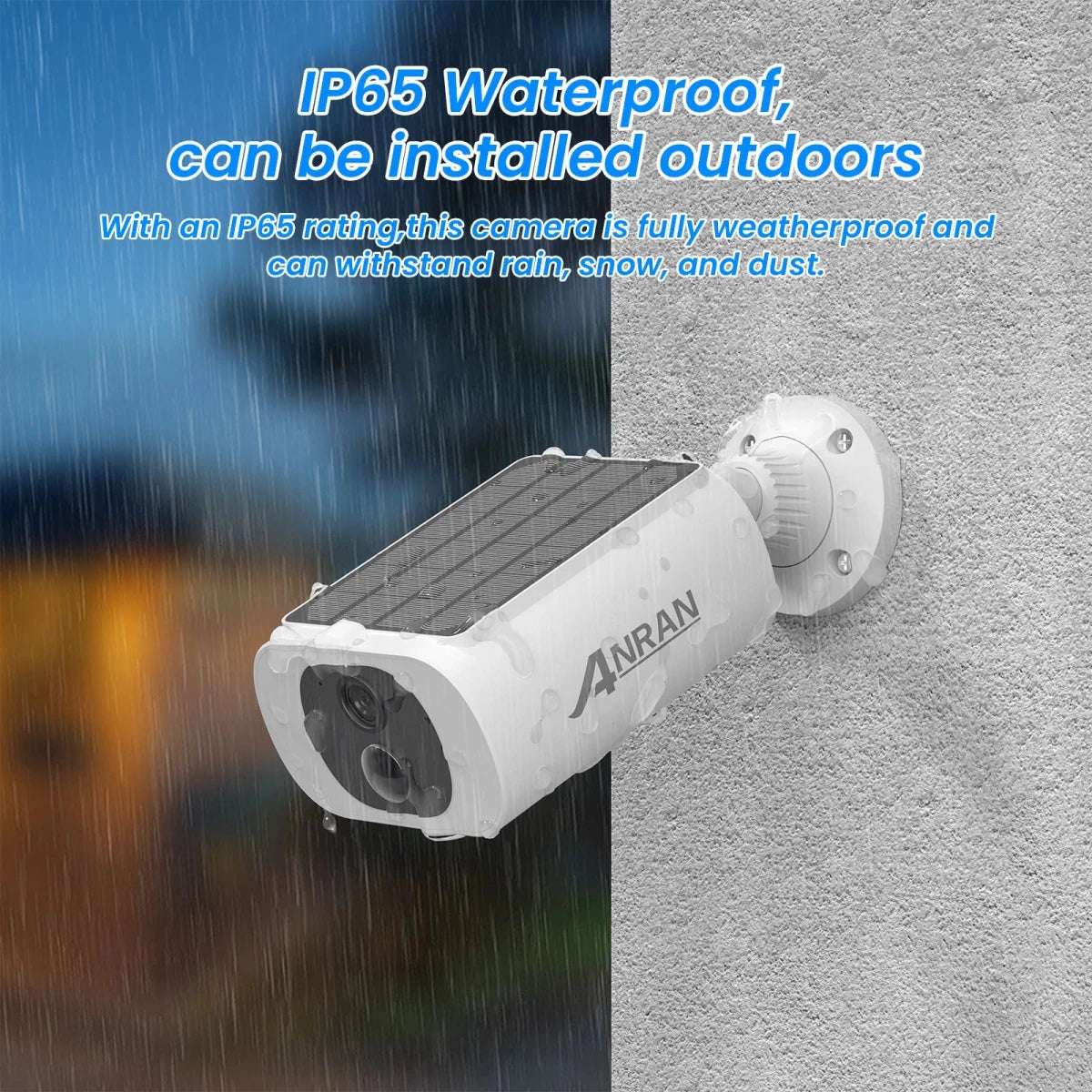ANRAN 2K Wireless Solar Camera - Supersell