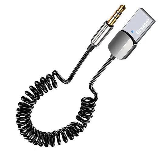 Bluetooth Audio Receiver Dongle USB To 3.5mm Jack Car Audio Aux - Supersell
