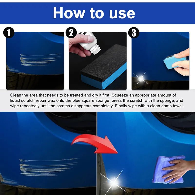 Car Scratch Remover for All Car Colours - Supersell