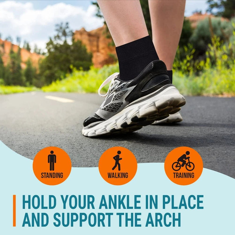 Compression Socks for Neuropathy Pain, Ankle Brace Plantar Fasciitis Swelling Relief - Supersell
