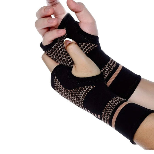 Copper Compression Wrist Sleeve for Arthritis & Joint Support - Supersell