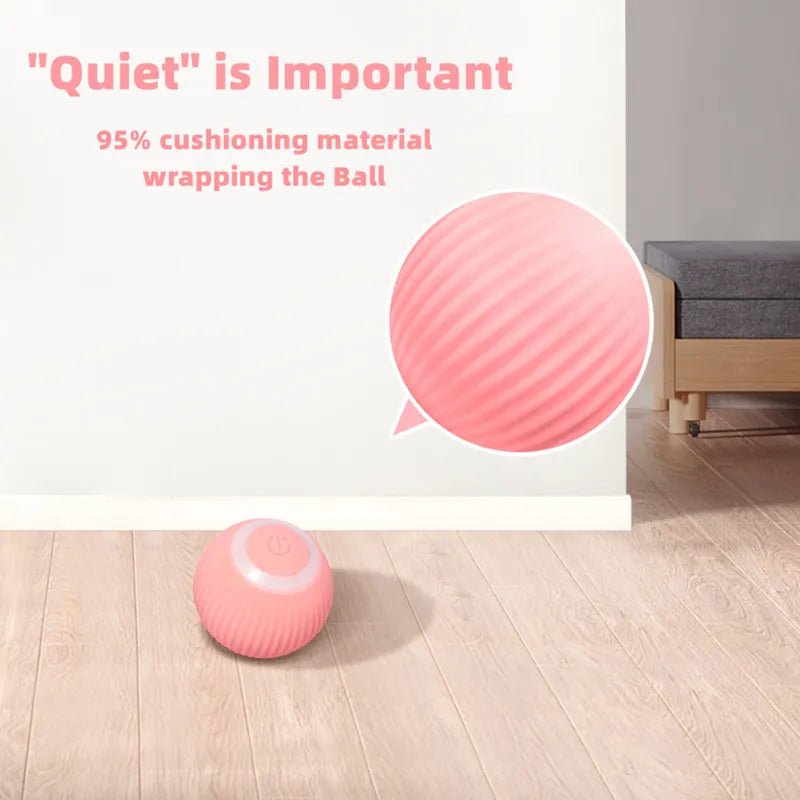 Electric Cat Ball Toys Automatic Rolling Smart Cat Toys - Supersell