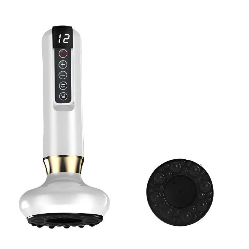 Electric Cupping Massager Vacuum Suction Cup GuaSha Anti Cellulite - Supersell