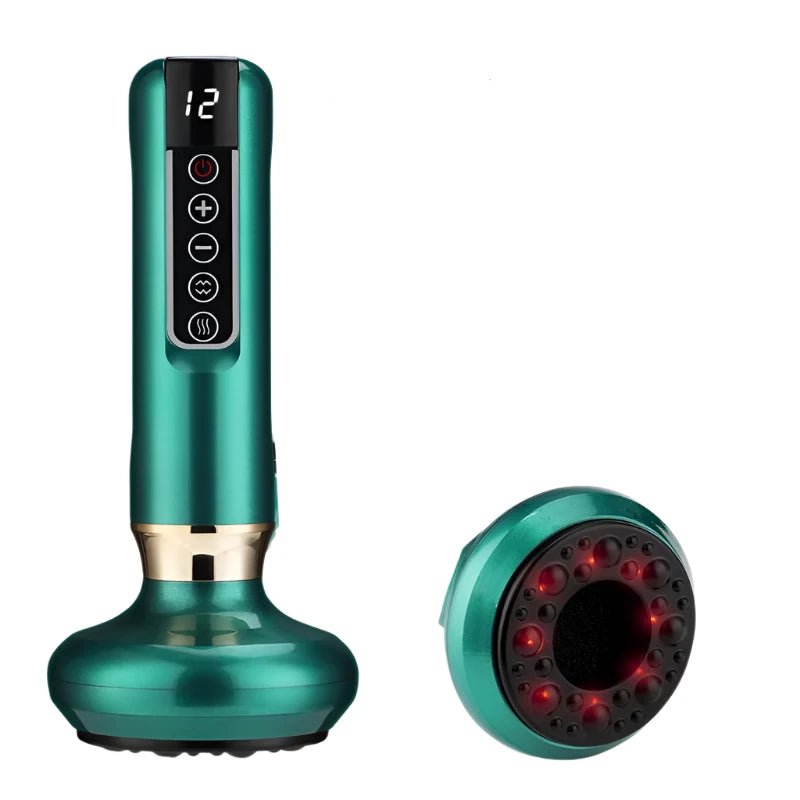 Electric Cupping Massager Vacuum Suction Cup GuaSha Anti Cellulite - Supersell