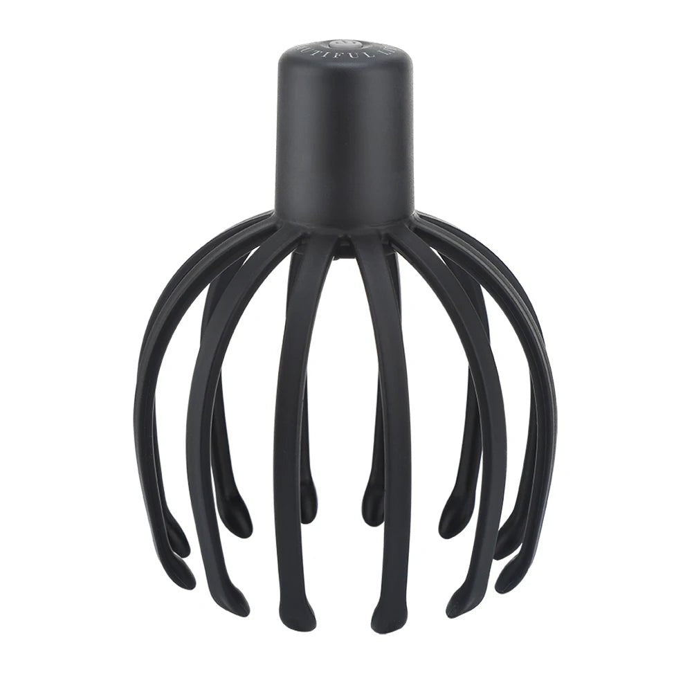 Electric Head Massager – 3 Gears, 12 - Claw USB Rechargeable Device - Supersell