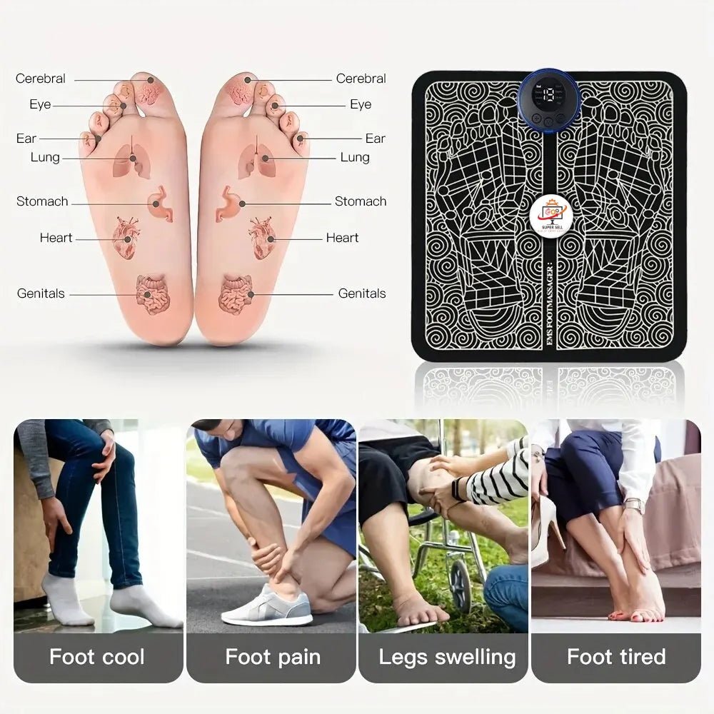 EMS Electric Neuro Foot Massager Pad NZ - Supersell