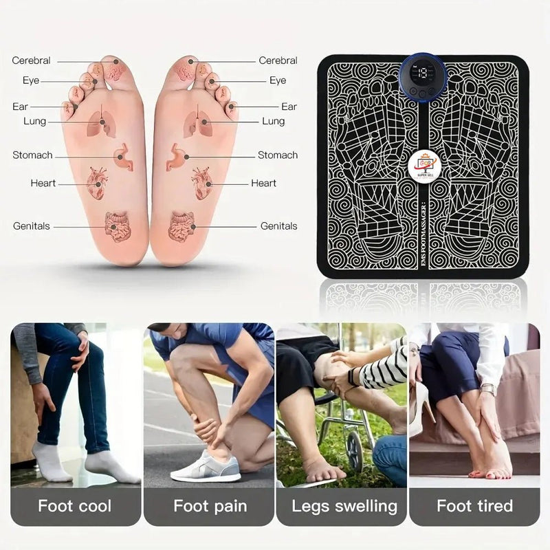 EMS Electric Neuro Foot Massager Pad NZ - Supersell