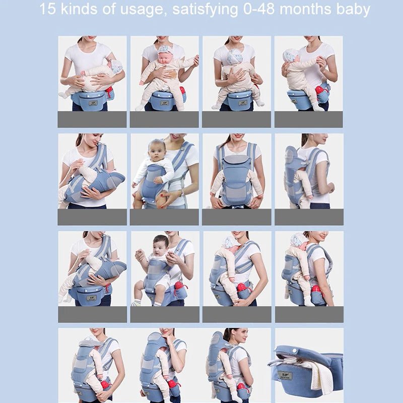 Ergonomic Baby Carrier Backpack Wrap Sling - Supersell