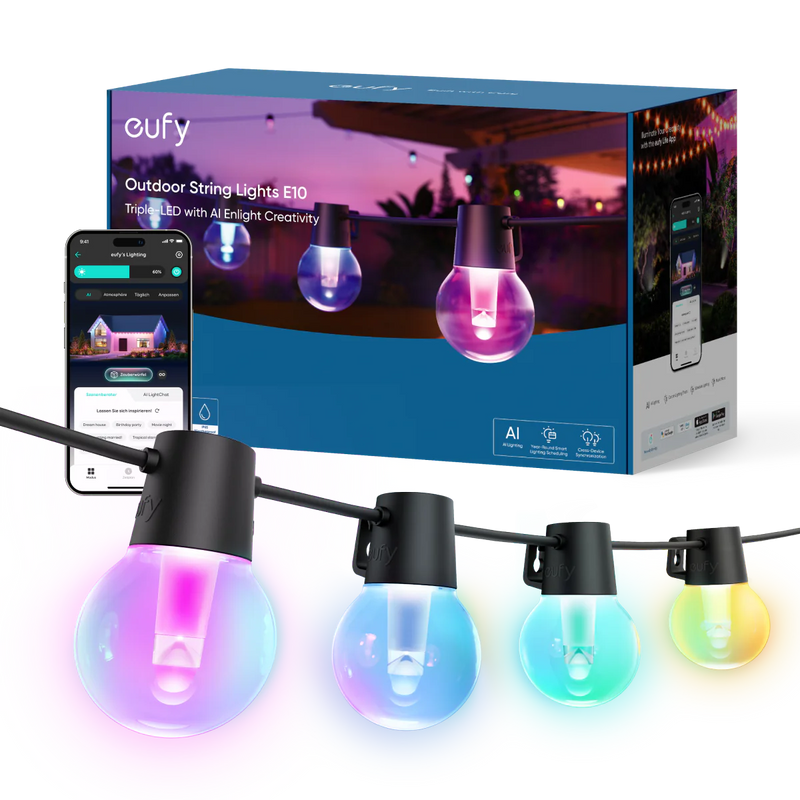 eufy Outdoor String Lights E10 - Supersell