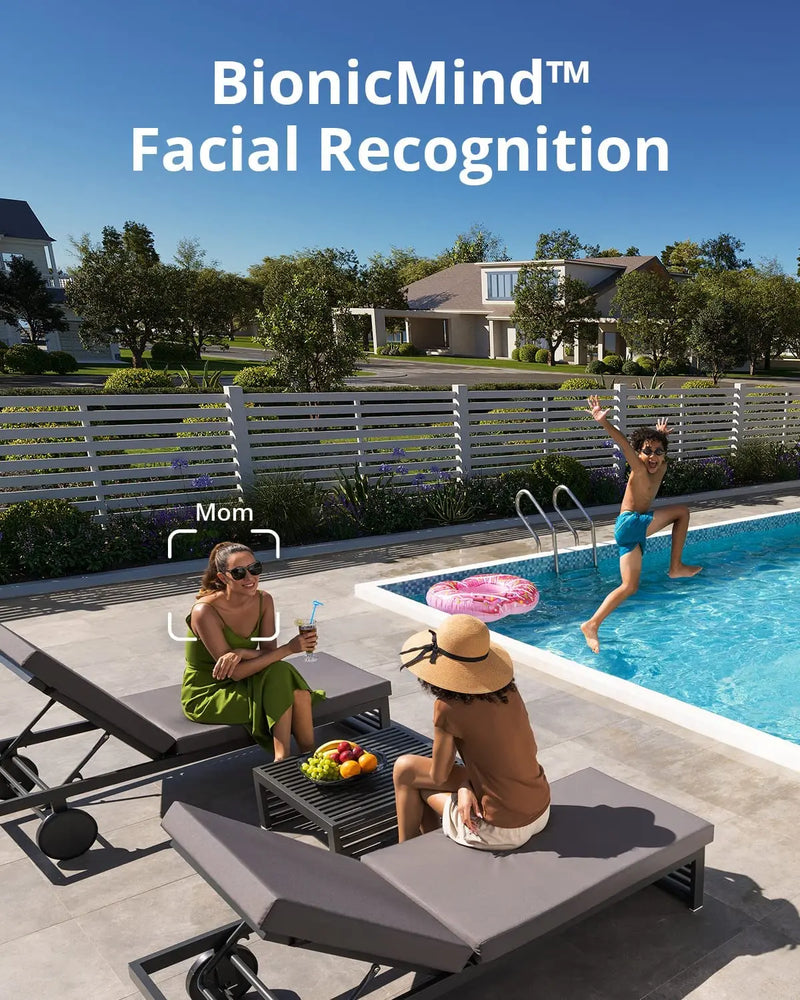 eufy security S330 eufyCam 3 Security Camera Outdoor Wireless 4K Camera Solar Panel Forever Power Face Recognition AI - Supersell