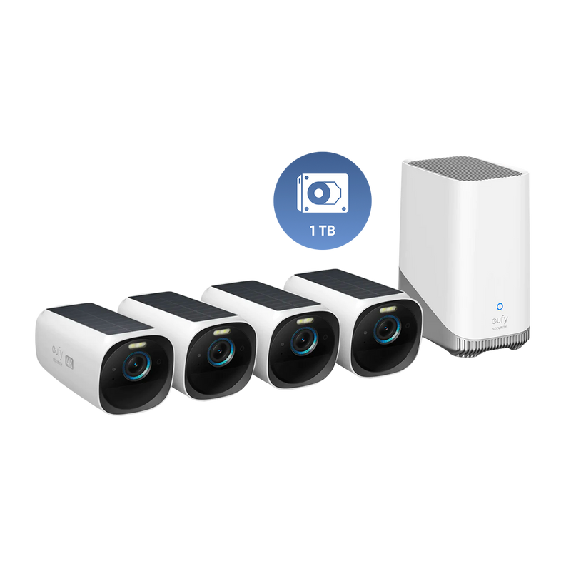 eufy security S330 eufyCam 3 Security Camera with Homebase 3 - Supersell 