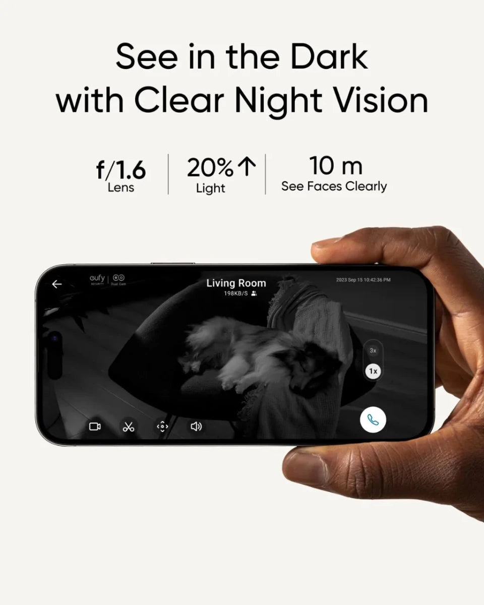 eufy Security Indoor Cam S350 Dual 4K Camera - Supersell