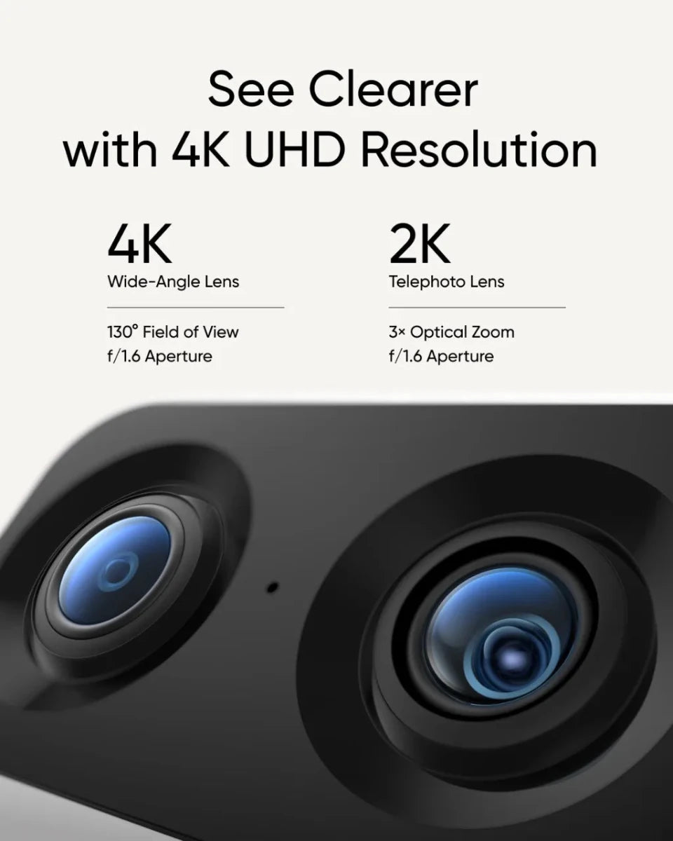 eufy Security Indoor Cam S350 Dual 4K Camera - Supersell