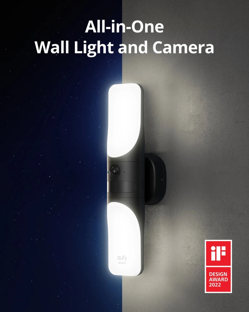 eufy Security S100 Wired Wall Light Cam - Supersell