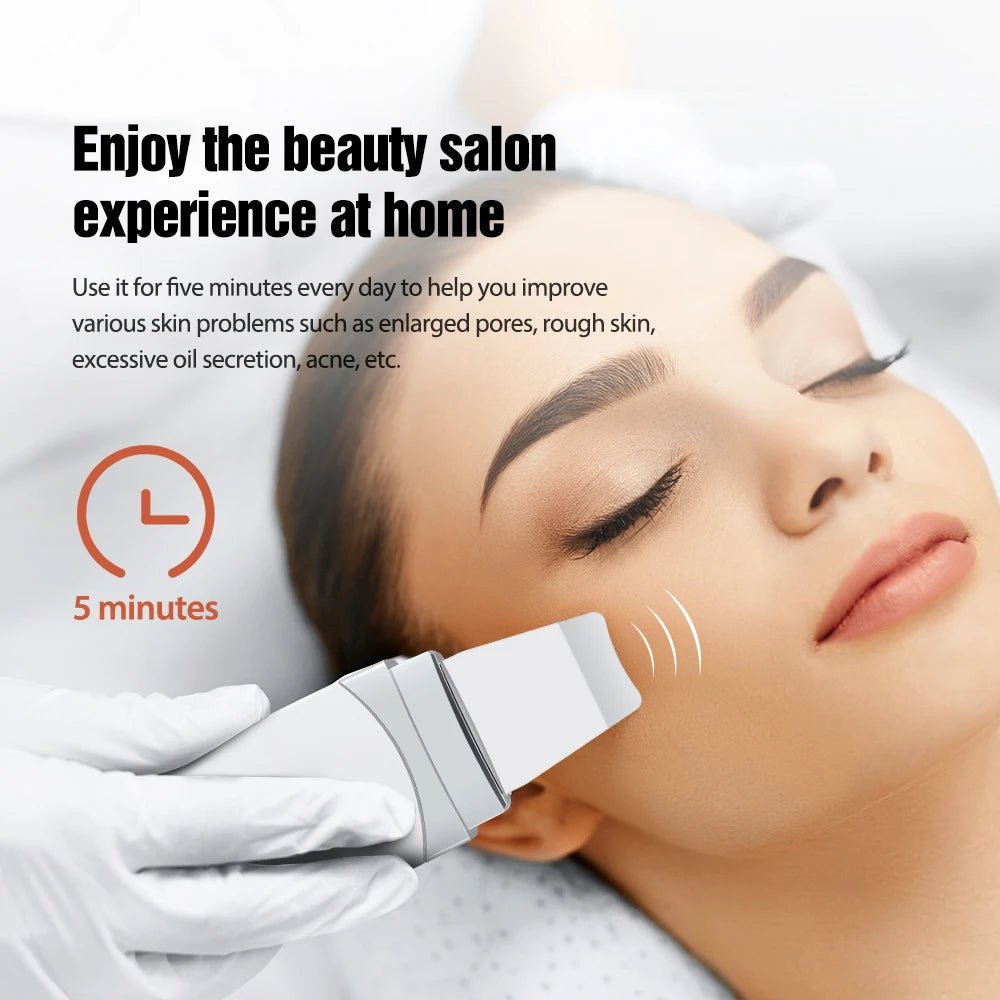 Hailicare Skin Scrubber – Ultrasonic Peeling & Blackhead Cleaner - Supersell