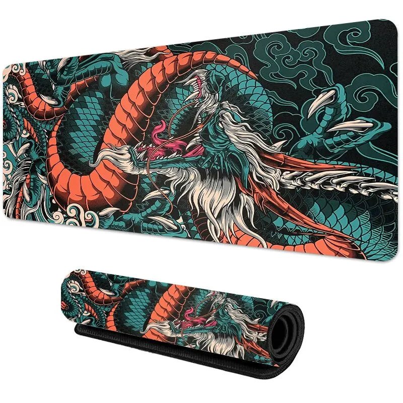 Japanese Dragon Large Gaming Mousepad - Supersell