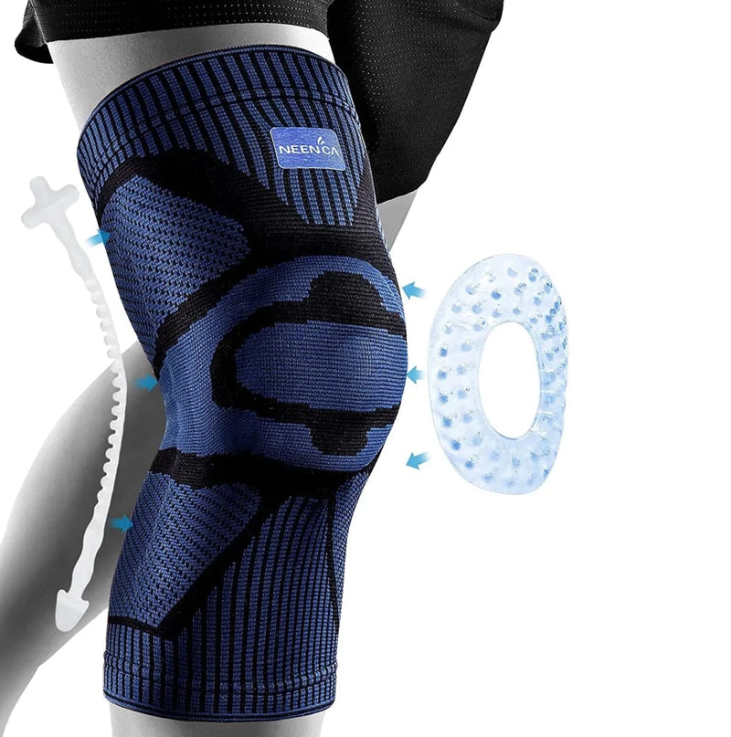 Knee Compression Sleeve for Knee Pain Meniscus Tear Injury Recovery - Supersell
