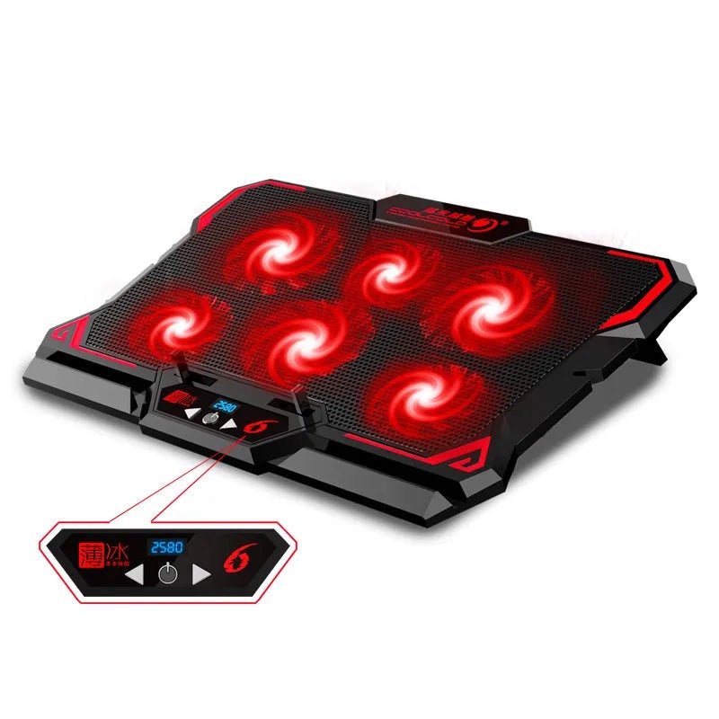 Laptop Cooling Fan with Screen