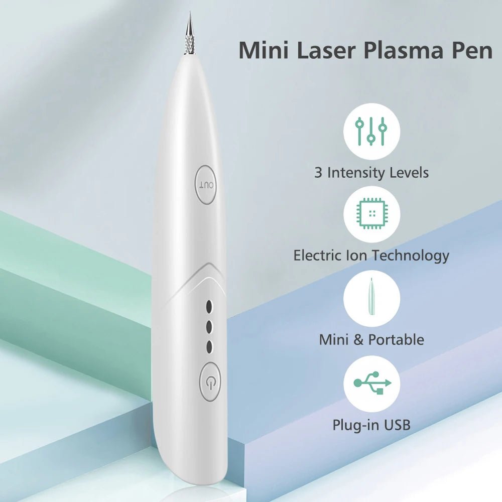 Mini Plasma Laser Pen – Freckle, Wart & Skin Tag Remover Tool - Supersell