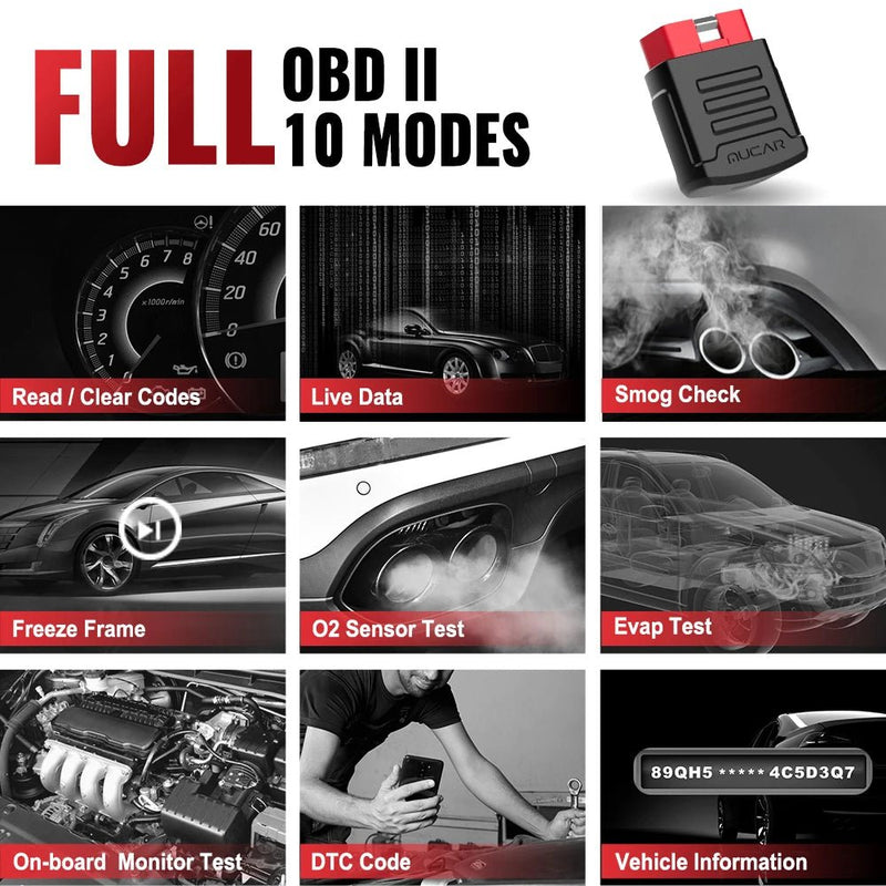 MUCAR BT200 Pro Automotive Diagnostic Tools Obd 2 - Supersell