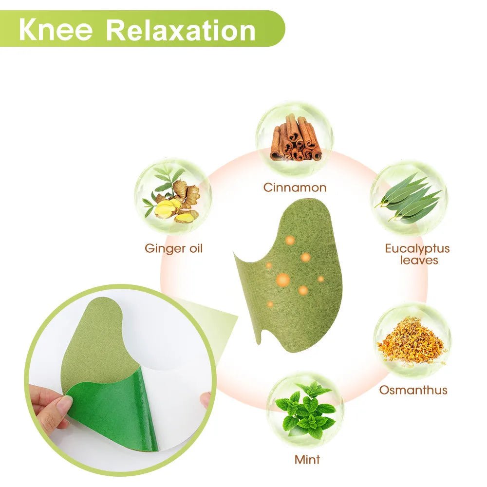 Natural Wormwood Patches – Knee, Neck, Back & Foot Pain Relief - Supersell