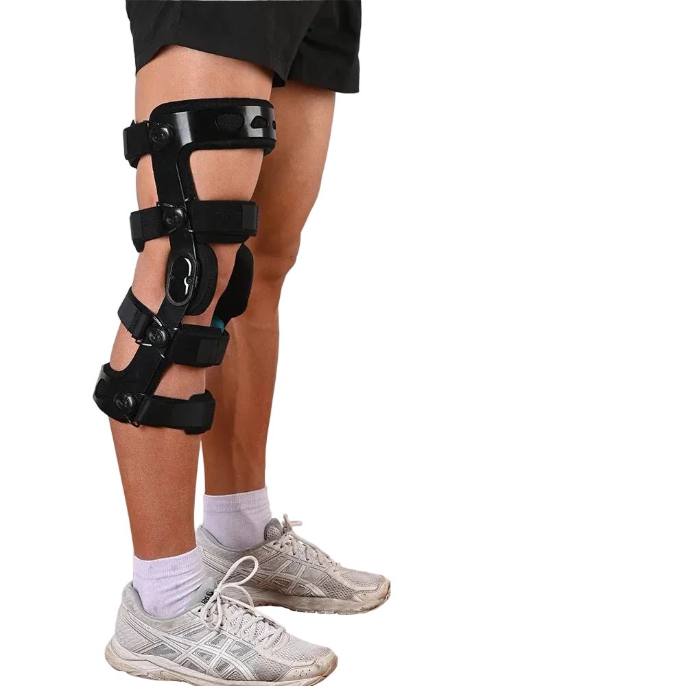 Orthopedic Hinged ROM Knee Brace for Injury Recovery - Supersell