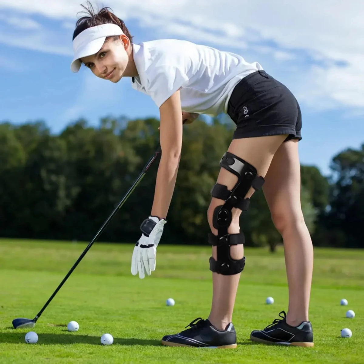Orthopedic Hinged ROM Knee Brace for Injury Recovery - Supersell