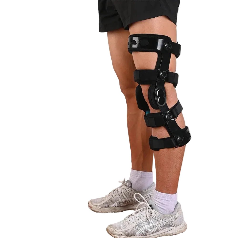 Orthopedic Hinged ROM Knee Brace for Injury Recovery - Supersell